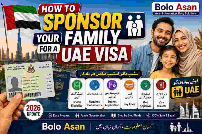 How to Sponsor Your Family for a UAE Visa