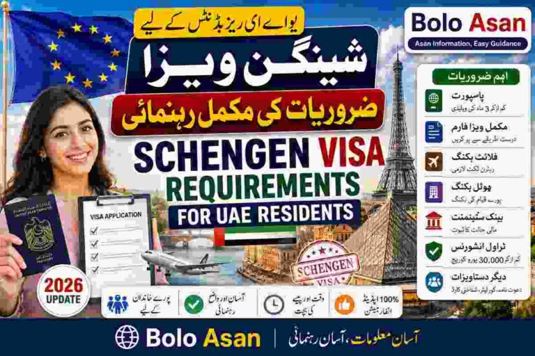Schengen Visa Requirements for UAE Residents