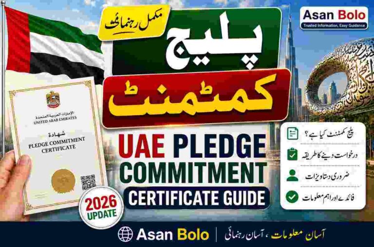 UAE Pledge & Commitment Certificate Full Guide