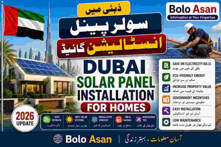 Dubai Solar Panel Installation for Homes
