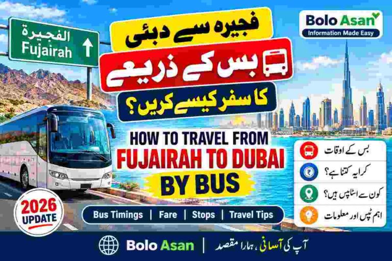 How to Travel From Fujairah to Dubai by Bus